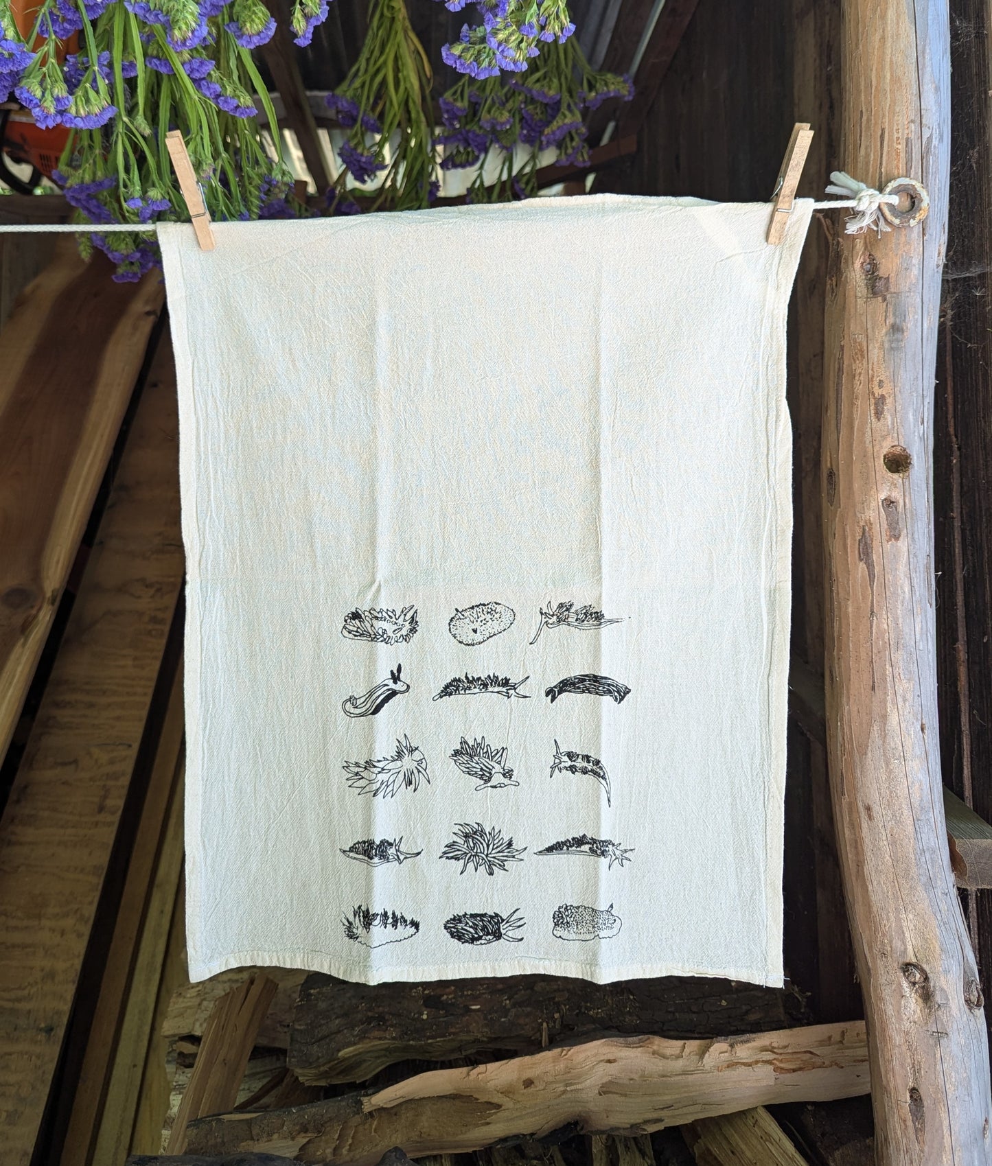 Nudibranch Tea Towel